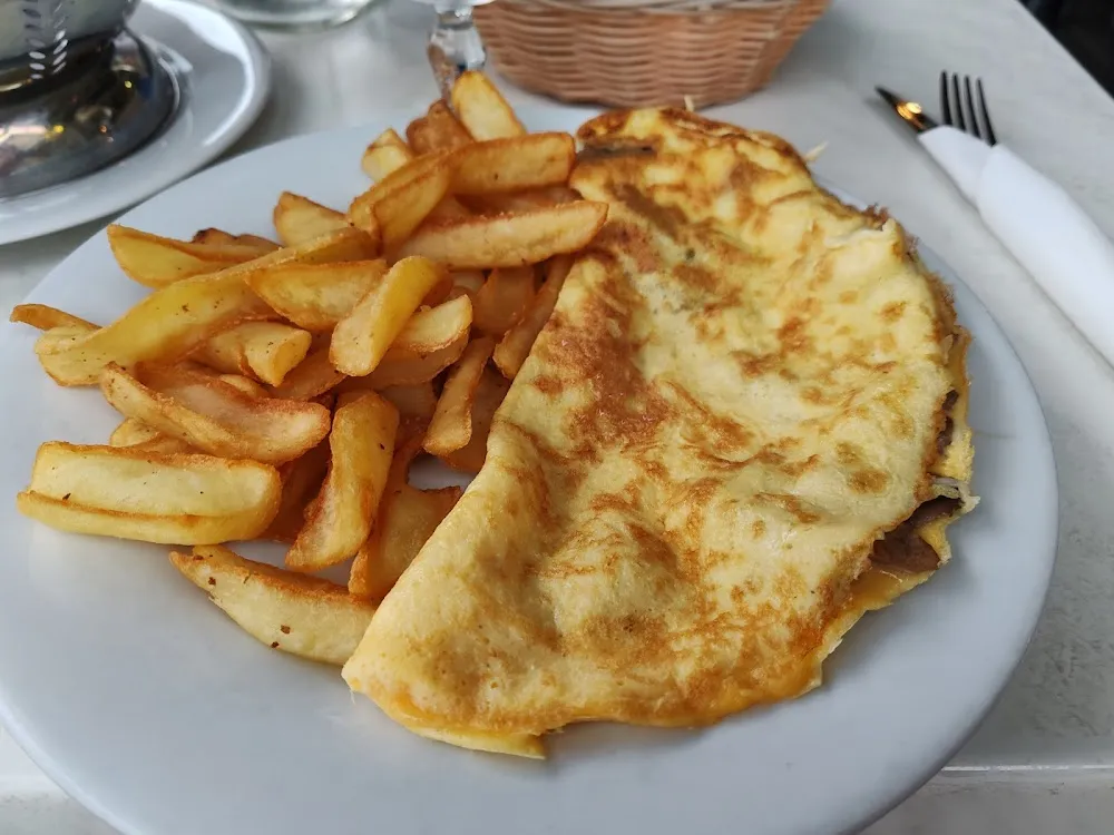 Omelette Fromage Et Champignons